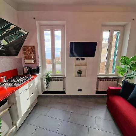 Free Parking - Panoramic Terrace With Sea View 아파트 산레모