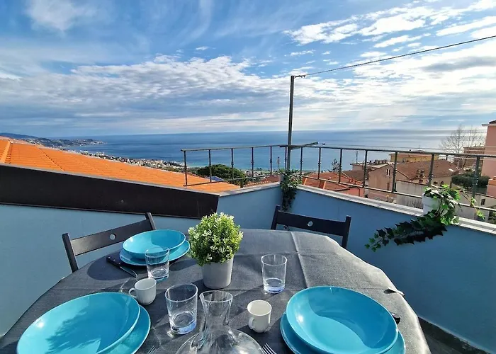 Free Parking - Panoramic Terrace With Sea View Sanremo