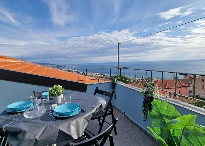 Lejlighed Free Parking - Panoramic Terrace With Sea View Sanremo